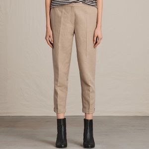 All Saints Tan Women's Trousers